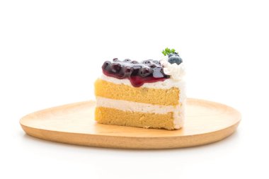 beyaz zemin üzerine üzümlü kek