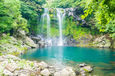 Jeju Isaland cheonjeyeon şelaleler