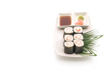  Sopa maki sushi-Japon gıda tarzı Yengeç