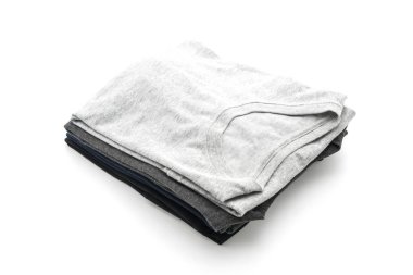 Beyaz elbise yığını 