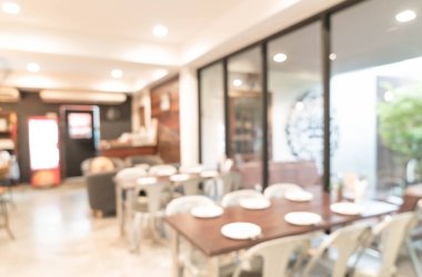 soyut bulanıklık ve ufuk içinde Restoran