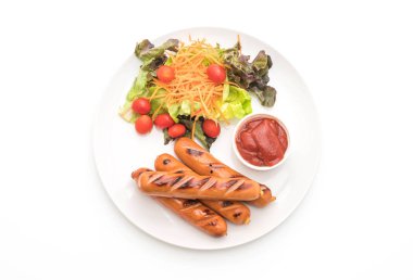 sebzeli ızgara sosis