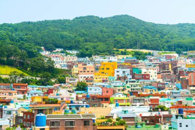 Gamcheon kültür Köyü Busan içinde güzel mimari