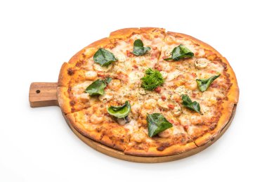 Baharatlı karides (Tom Yum) pizza