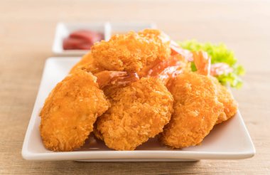 derin yağda kızartılmış karides