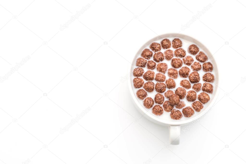 chocolate cereal bowl