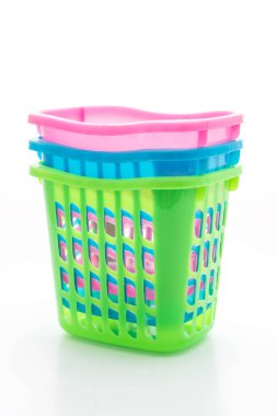 renkli plastik sepet 