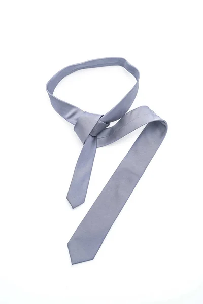 Bela gravata cinza — Fotografia de Stock