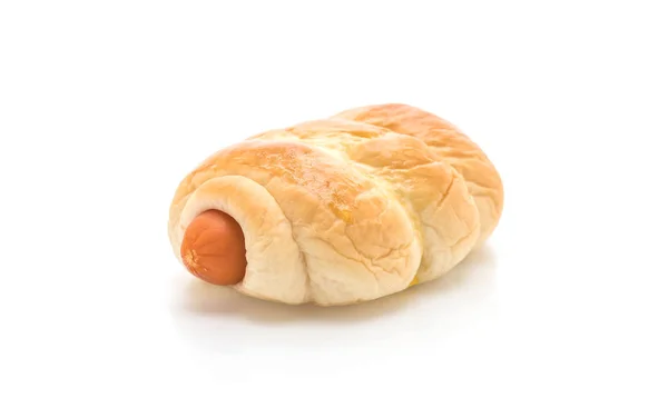 Sausage roll bread — Stock Photo, Image