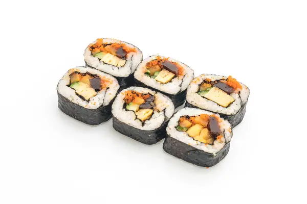 Rollo de sushi - estilo de comida japonesa — Foto de Stock