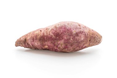 taze tatlı patates izole