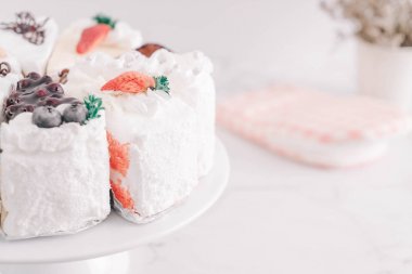 farklı dilim kek kek stand