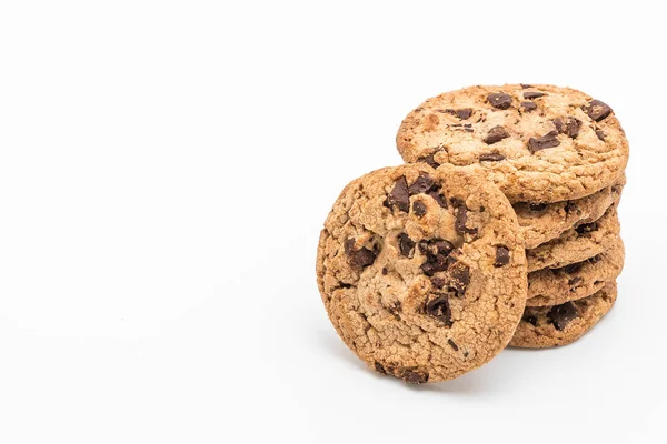 Pliki cookie z ciemnej czekolady — Zdjęcie stockowe
