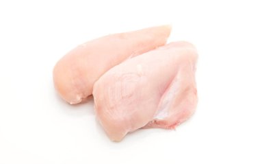 Taze çiğ tavuk filetosu.