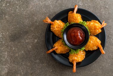 derin yağda kızartılmış karides