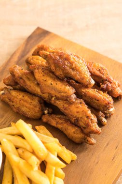 Kızarmış tavuk kanadı.