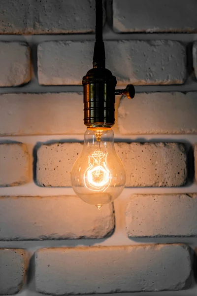 Vintage lámpara de luz decoración — Foto de Stock