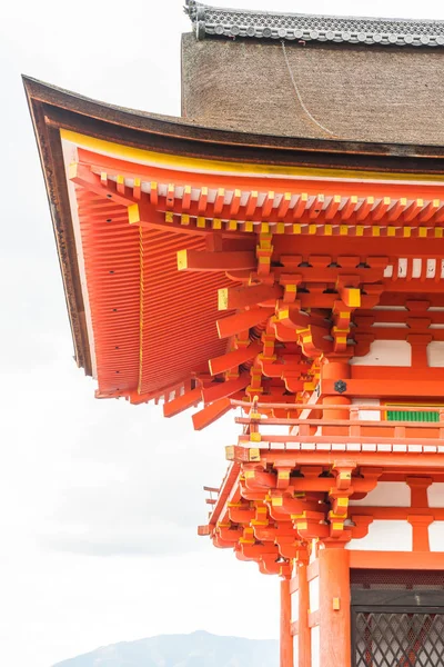 Gyönyörű építészeti Kiyomizu-dera Temple Kyoto,. — Stock Fotó