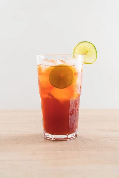 Citron iced tea — Stockfoto