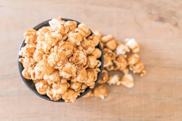 Popcorn con caramello — Foto Stock