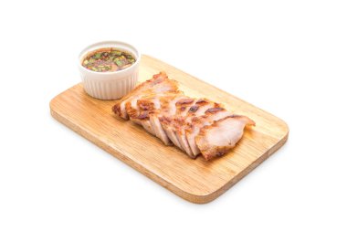 ızgara kömür haşlanmış domuz eti boyun