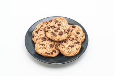 Koyu çikolata parçaları ile tanımlama