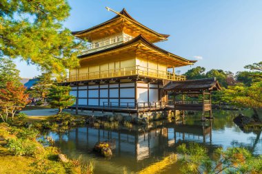 Kinkakuji Tapınağı (altın köşk güzel mimari)