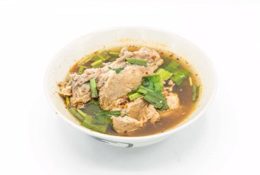 Domuz eti yedek kaburga baharatlı çorba