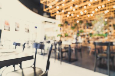 soyut bulanıklık ve ufuk içinde Restoran