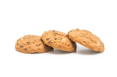 çikolata parçaları ve kaşu fındık kurabiye