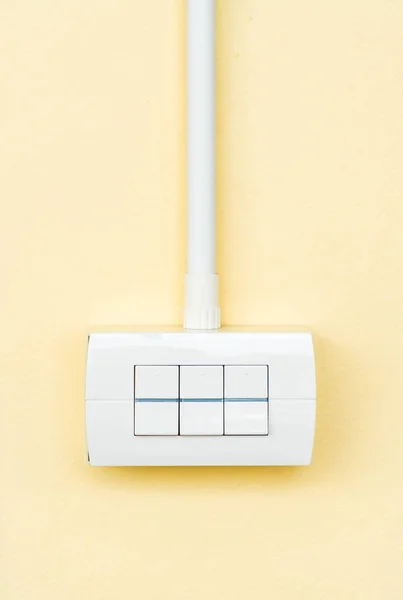 Interruptor electrónico en la pared — Foto de Stock