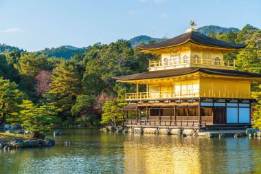 Kinkakuji Tapınağı (altın köşk güzel mimari)