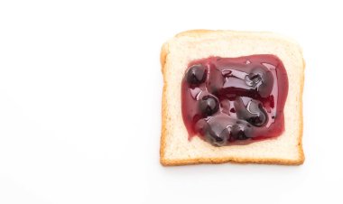 Böğürtlenli reçel ile ekmek