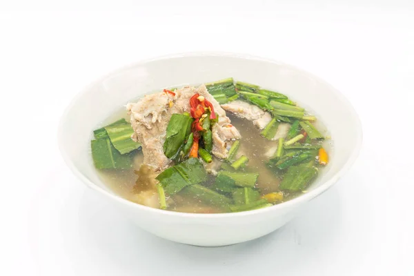Pork spare rib spicy soup — Stock Photo, Image