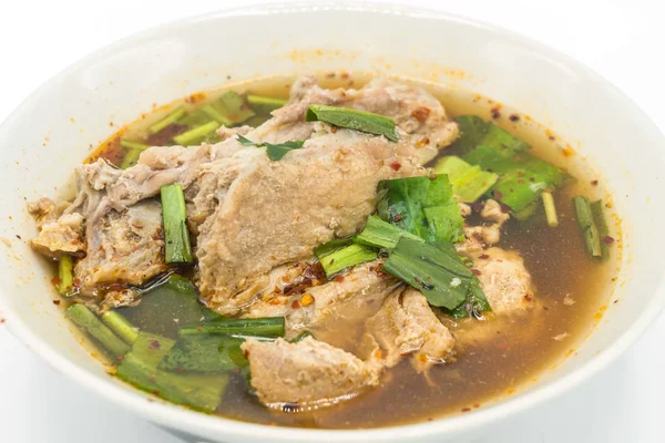 Pork spare rib spicy soup — Stock Photo, Image