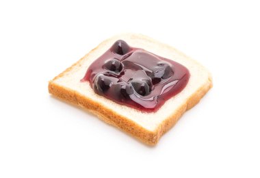 Böğürtlenli reçel ile ekmek