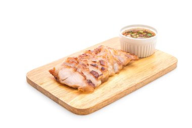 ızgara kömür haşlanmış domuz eti boyun