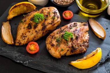 ızgara tavuk biftek