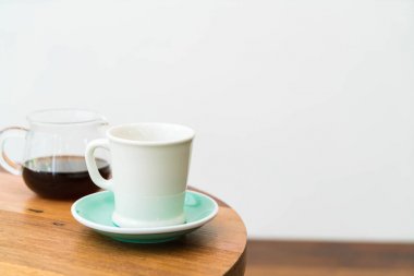 fincan sıcak kahve pot ile