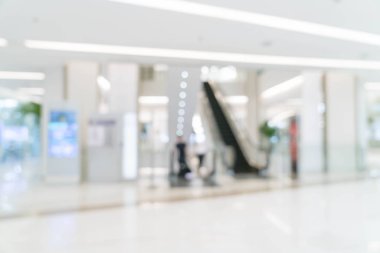 Lüks alışveriş merkezinde soyut bulanıklık