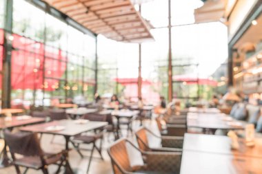 Kafede arkaplan için soyut bulanıklık