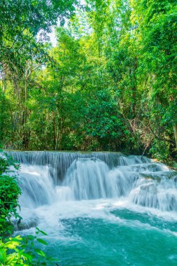 Huay Mae Kamin Waterfall, Kanchanaburi Tayland