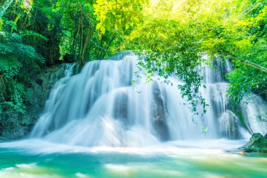 Huay Mae Kamin Waterfall, Kanchanaburi Tayland