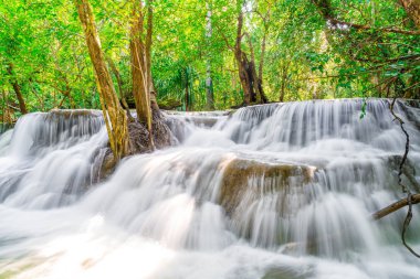 Huay Mae Kamin Waterfall, Kanchanaburi Tayland