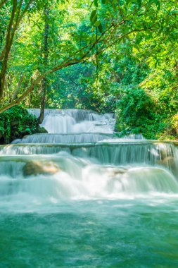 Huay Mae Kamin Waterfall, Kanchanaburi Tayland