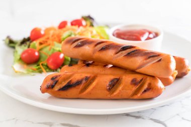 sebzeli ızgara sosis