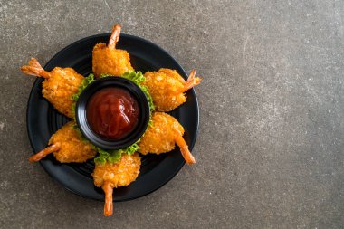 derin yağda kızartılmış karides