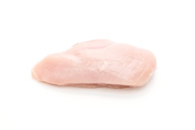 Taze çiğ tavuk filetosu.