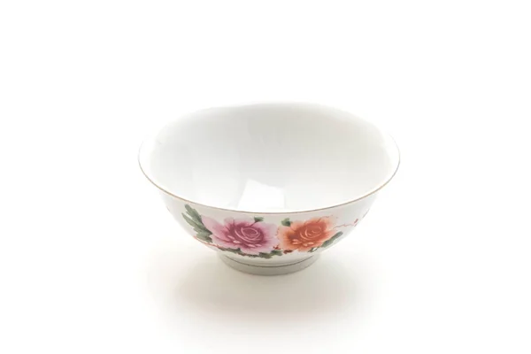 Bowl on white background — Stock Photo, Image