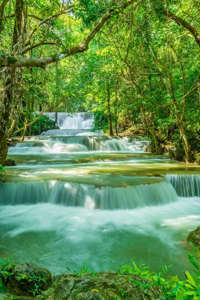 Huay Mae Kamin Waterfall, Kanchanaburi Tayland